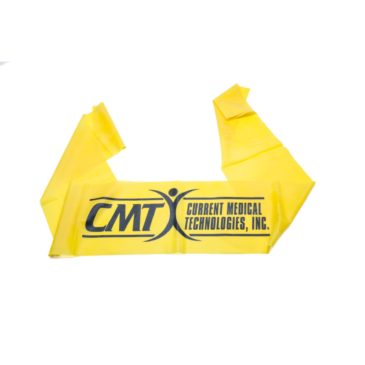 Roll In/Roll Out Band for use with the CMT exercise ball especially designed to target the inner thighs and abdominal muscles.
