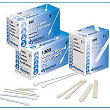 Dynarex 6" Sterile Cotton-tipped Applicators