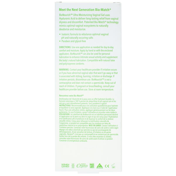 Good Clean Love - BioNourish® Ultra Moisturizing Vaginal Gel With Hyaluronic Acid - Image 2