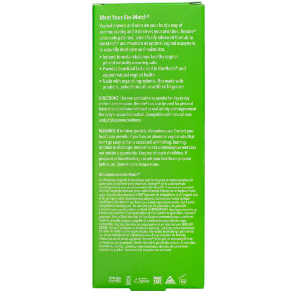 Good Clean Love -  Restore® Moisturizing Vaginal Gel - Image 2