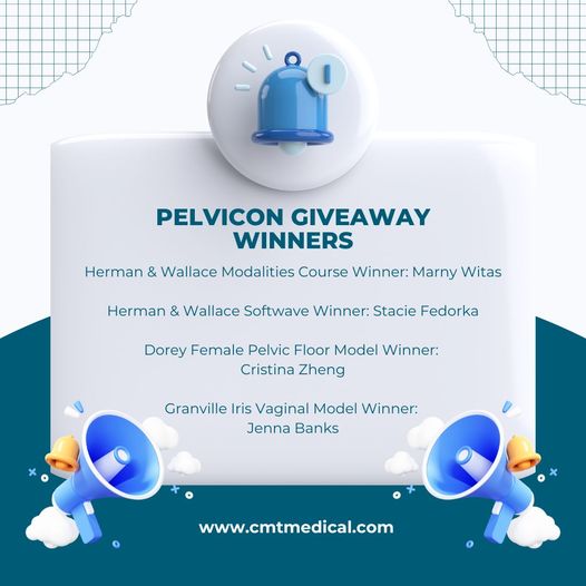 Pelvicon Giveaway Winners Announced!