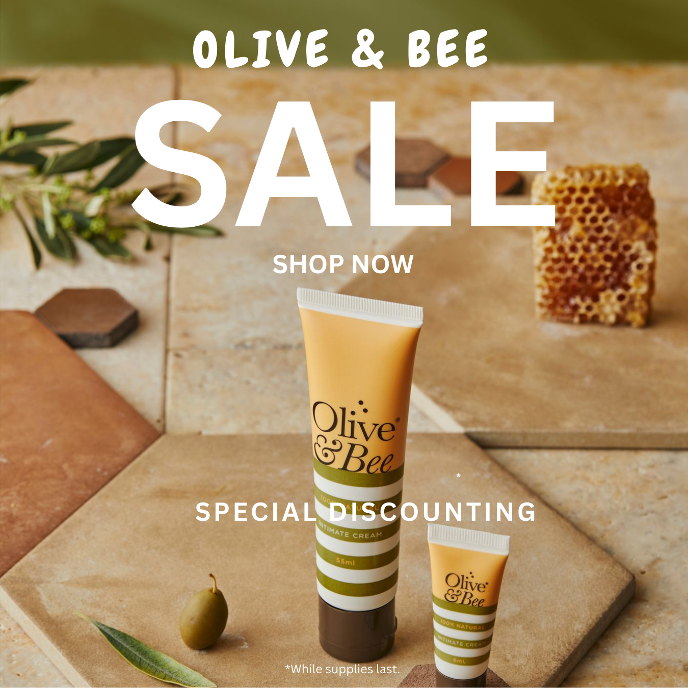 Olive & Bee Special Discounting Sale